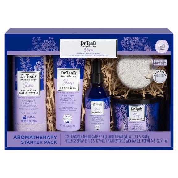 Dr Teal's Aromatherapy Sleep Sampler Set, 5 Pieces