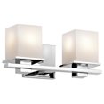 thumbnail image 1 of Kichler 45150CH Tully 2 Light Bath Light, Chrome, 1 of 1
