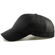 Flexfit Fitted Mesh Big Trucker Hat (Navy)
