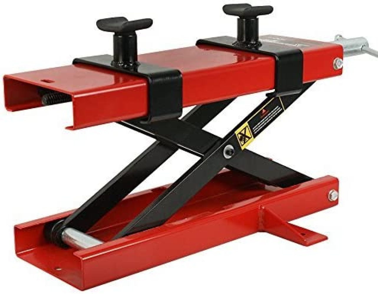 BalyFovin 1100 LB Motorcycle Center Scissor Lift Jack Hoist Stand Bikes