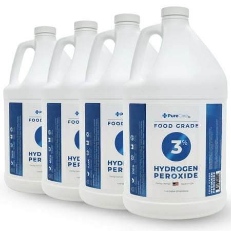 3% Food Grade Hydrogen Peroxide 4 Gallons - PureChemPros