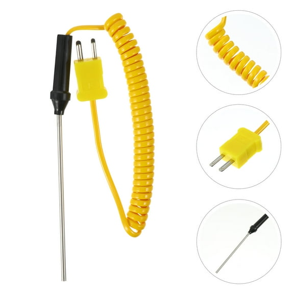 ORDDIART K Type Thermocouple Stainless Steel Digital Thermometer Industrial Equipment 1Set