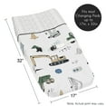 thumbnail image 3 of Sweet Jojo Designs Construction Truck Green Blue and Grey Changing Pad Cover, 3 of 6