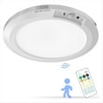 thumbnail image 2 of Lámpara de Techo Recargable con Sensor de Movimiento para Interiores, Lámpara de Techo Magnética con Control Remoto de 3 Colores Regulables., 2 of 5