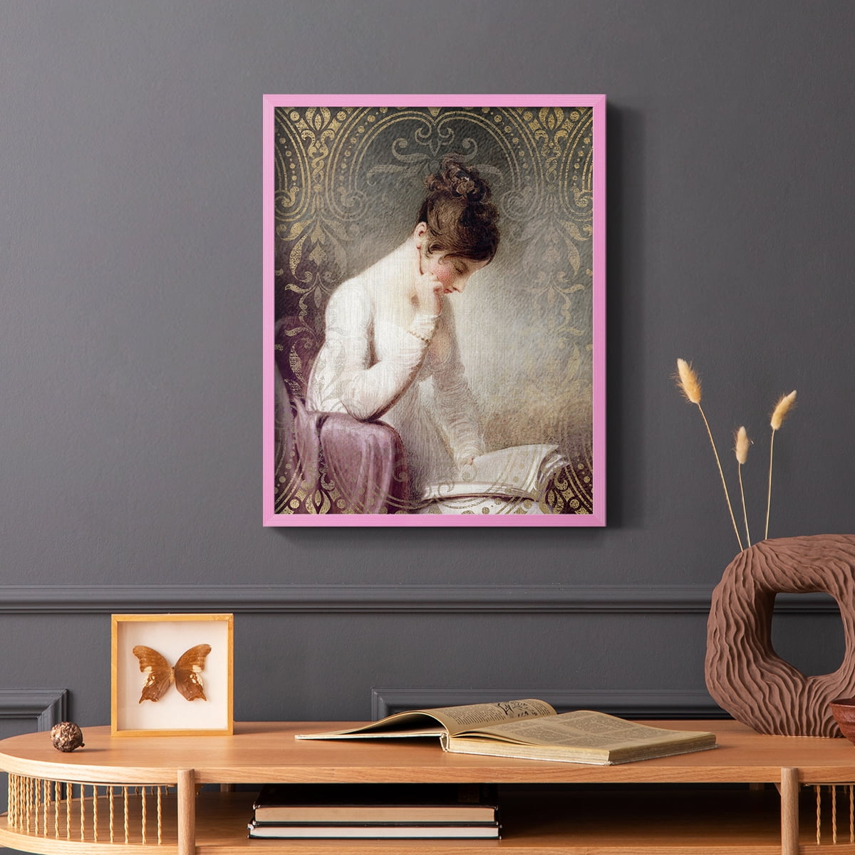 An Interesting Story in Paper Solid Wood 8 x 10 Framed Print
