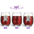 thumbnail image 2 of American Shorthair Mother Book Lover Happy Mother's Day 15oz Stemless Wine Glass Mug Cat Lover Kitten Owner Gifts Wine Glasses Cup - 03004, 2 of 5