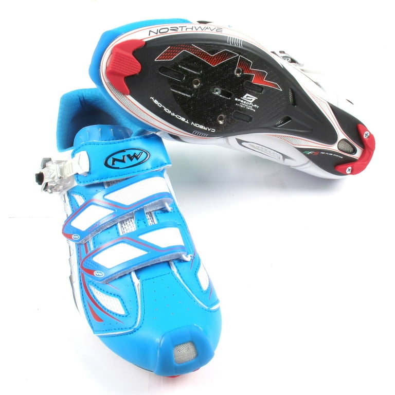 Northwave Typhoon EVO SBS Blue/White Road Cycling Shoe Size