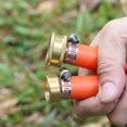 thumbnail image 2 of GFDYREE Garden Hose Repair Kit, Solid Brass Mender Female and Male Hose Connector with Clamps, Fit All 1/2-Inch Garden Hose, 4 Set, 2 of 7