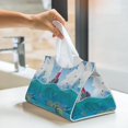 thumbnail image 6 of Logiee Lighthouse Sea Port Print Tissue Box Cover,Stylish Tissue Box Holder Decorative Tissue Cover for Bathroom Toilet Bedroom Living Room Table Desk Office, 6 of 7