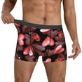 thumbnail image 2 of Kdxio Men's Boxer Briefs with Ladybugs and Red Hearts Print - Comfortable and Breathable Underwear for Everyday Wear, 2 of 7