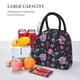 thumbnail image 5 of Disketp Roses Flowers Bolsa Térmica para Almuerzo, Lonchera con Abertura Amplia y Gran Capacidad, Organizador Reutilizable para Mujeres, Hombres y Adultos, 5 of 6
