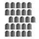thumbnail image 5 of 25 tapones universales para válvulas de neumáticos de coche, aptos para decoración de válvulas de vehículos. Gris, 5 of 8