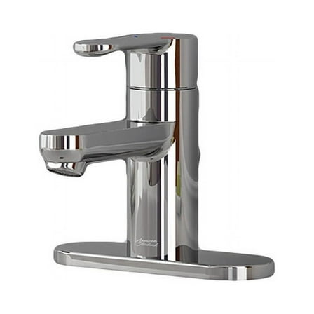 American Standard 2011101.002 Pine Monoblock Single Hole Bathroom Faucet, Chrome