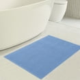 thumbnail image 6 of American Soft Linen, Slip Reducer Bath Rug, 100% Cotton 17x24 inches, Soft Absorbent Bath Mat Rugs, Sky Blue, 6 of 6