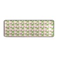 thumbnail image 2 of Cartoon Crocodiles with Heart Sunglasses Hallway Runner Rug 2'X6' Non-Slip Washable Carpet Runner Kitchen Entryway Laundry Bedroom, 2 of 7