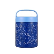 Your Zone 12oz Stainless Steel Double Wall Food Jar Blue Space