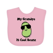 Inktastic Cool Beans Grandpa Boys or Girls Baby Bib