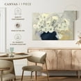 thumbnail image 4 of Elephant Stock Milky White Bouquet Wall Art - Horizontal Canvas Wall Art - Living Room Wall Decor - Floral And Botanical Canvas - Blue And Yellow Decor By Samuel Dixon - 12" x 8", 4 of 4