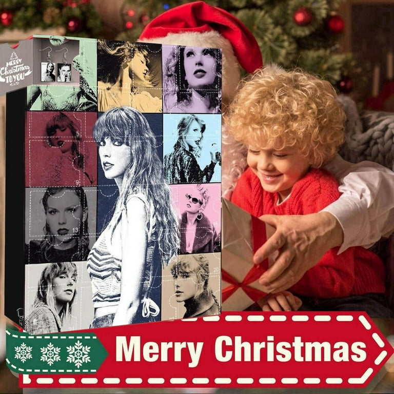 Taylor Swift,Taylor Swift Merch,Taylor Swift Gifts,2023 Christmas Advent  Calendar Gifts, DIY Bracelet Making Kit For For Kids Adult, 24-Days  Christmas