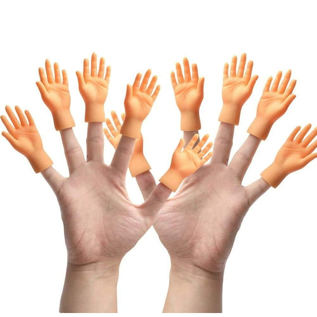Miniatura Finger Puppets Yolococa Tiny Hands, 10 piezas