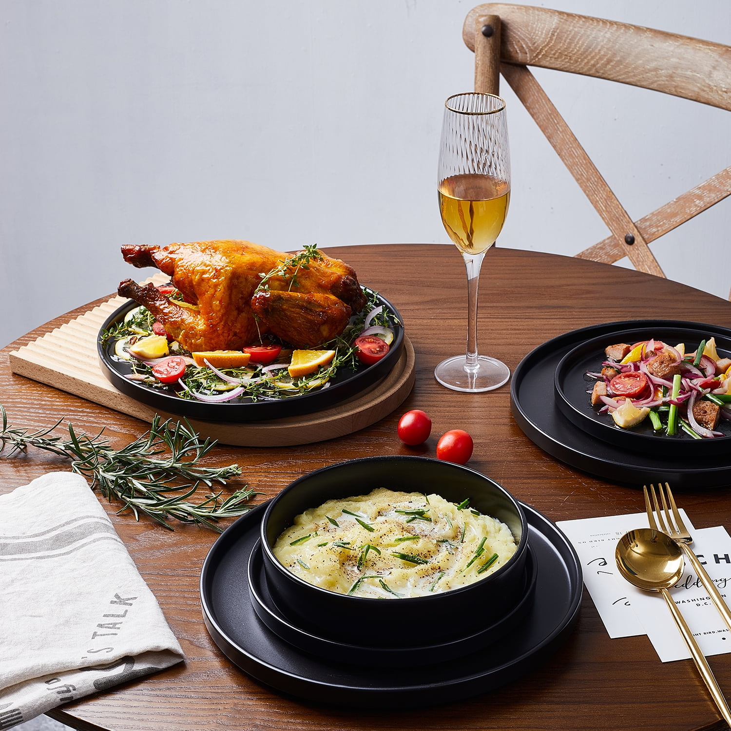 Dinner Set Stone Lain Plates STONE LAIN Stone Lain Lauren 16-Piece