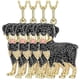 thumbnail image 2 of Collar con Dijes y Cadenas High Monaco DogNeck16 4Pzas Rottweiler Negro Metal, 2 of 5