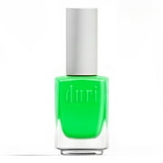 Duri Nail Polish, 159N Piranha, Lime Neon Green, Vegan, Matte Finish, Opaque, 0.45 fl.oz.