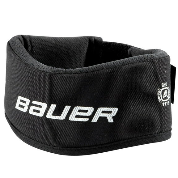Bauer NLP7 Hockey Protective YOUTH Neck Guard Collar, BNQ Certified, 10"-14"