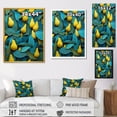 thumbnail image 4 of Designart "Lemon Starfruit Homage" Food & Beverage Canvas Wall Art - Traditional Yellow Fruits Bedroom Canvas Wall Art, 4 of 6