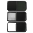 thumbnail image 1 of Sliding Rounded  Black Aluminum Alloy Frame UV Resistant with Removable  Screen for Caravans  Trailers RV, 1 of 7