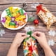 thumbnail image 5 of BRILLAR Bolsas transparentes para dulces con lazos de colores variados - Paquete de 50 - Bolsas de plástico transparente para dulces, galletas, refrigerios - Perfectas para cumpleaños y el, 5 of 5
