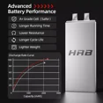 thumbnail image 6 of 2pcs HRB 4S 14.8V 2200mAh XT60 LiPo Battery for RC Car Truck Racing Boat FPV Plane, 6 of 7