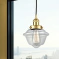 thumbnail image 7 of 616-1PH-AB-G534 Innovations Lighting Oxford - 1 Light Mini Pendant In Traditional Style-9.5 Inches Tall and 7.5 Inches Wide-Antique Brass Finish-Seedy, 7 of 7