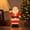 F, variant on Lypsnake Lighted Blow Mold Peppermint Tree,Red White Striped Peppermint Topped Resin Christmas Tree Figurine,Tabletop Decor for Christmas Mantel Shelf Display