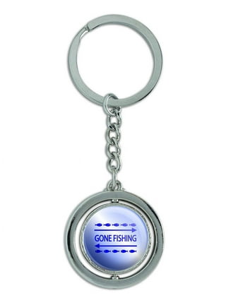 Gone Fishing Keychain 