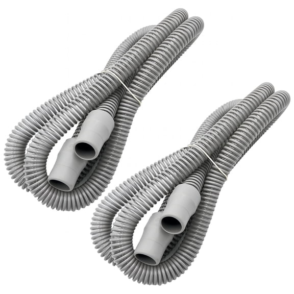 XIRQI 2-Pack 6Ft Cpap Tubing with 22Mm Cuffs,Compatible with Most Machines,Cpap Tubing Replacement Hoses