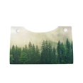 thumbnail image 2 of Kdxio Fog Forest Print Tissue Box Cover,Modern PU Leather Rectangular Tissue Box Holder for Bathroom Living Room Bedroom Office Desk Car Home, 2 of 9