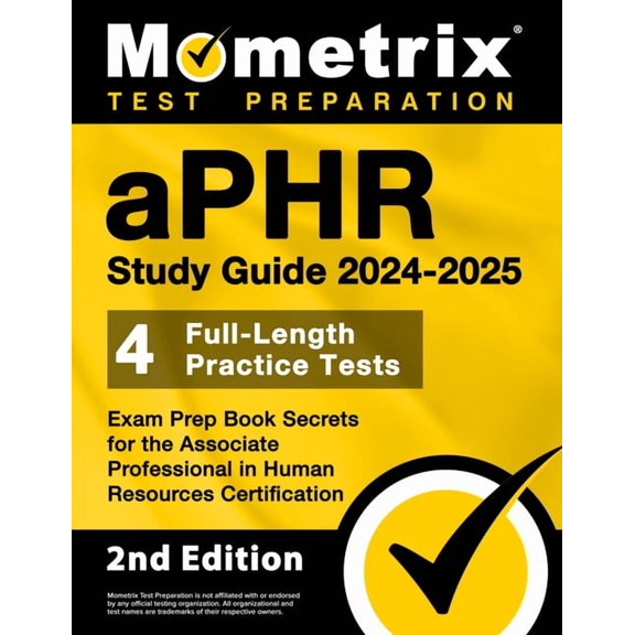 Aphr Study Guide 2024-2025 - 4 Full-Length Practice Tests, Exam Prep Book Secrets for the Associate Professional in Huma, (Paperback)