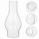 thumbnail image 2 of Oil Lamp Chimney Kerosene Lamp Shade Replacement Glass Lamp Shade Vintage Light Shade Oil Lamp Glass Shade Lamp Cover, 2 of 5