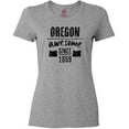 thumbnail image 3 of Inktastic Oregon Awesome Since 1859 Women's T-Shirt, 3 of 5