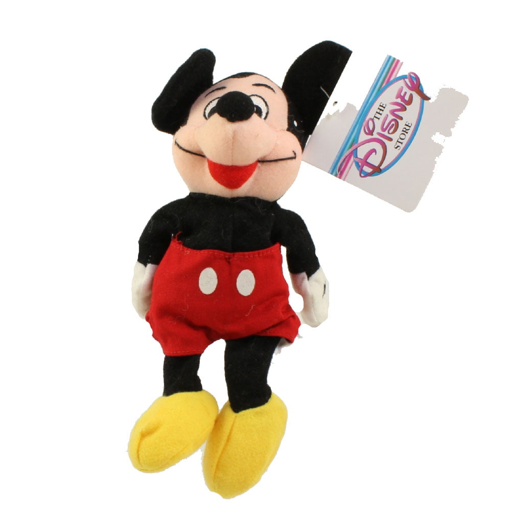 Mickey Mouse 9" Plush Stuffed Animal Doll Toy Kids Disney Bean Bag for sale online 