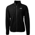 thumbnail image 2 of Men's Cutter & Buck Black Providence Friars Big & Tall Cascade Eco Sherpa Fleece Full-Zip Jacket, 2 of 3