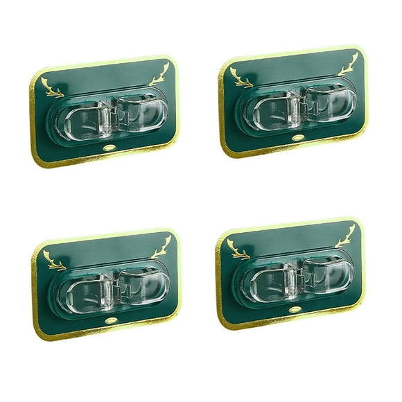 EGNMCR Hooks for Hanging 4Pc Data Cable Wire Cable Manager Punch- Network Cable Routing Mobile Phone Cable Storage Cord Organizer