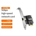 thumbnail image 5 of Tarjeta de Red PCIE Gigabit Ethernet, Adaptador de Red PCI Express A RJ45, Tarjeta de Red LAN de 10/100/1000 Mbps para PC., 5 of 5