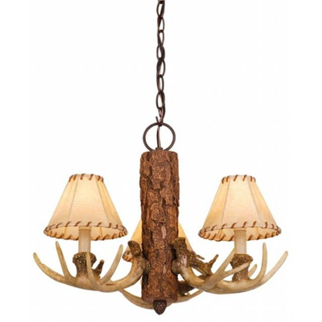 Vaxcel International CH33003NS Lodge 3L Lustre - Pierre Noachienne