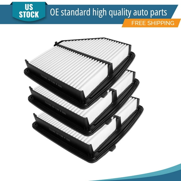 YXPCARS 3PCS Front Engine Air Filter for Honda HR-V 2016 2017 2018 2019-2022 L4 1.8L Rigid Panel, New Air Filter Replacement (CA12052)