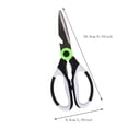 thumbnail image 3 of XKHZJL Kitchen Scissors All Purpose Heavy Duty, Kitchen Utensils Set, Stainless Steel Cooking Utensils Gadgets, Meat Poultry Food Shears Dishwasher Safe Utility Tools Home Gift, 3 of 5