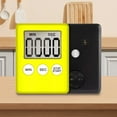 thumbnail image 4 of Digital Kitchen Timers LCD Screen Stopwatch Timer Kitchen Gadgets (Yellow), 4 of 8
