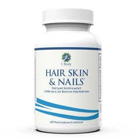 Madina Vitamins Hair Nails Skin Vitamins With Zinc Biotin And