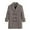 A-1Khaki, variant on Wuxian Baby Boy Girl Coat Double Buttoned Peacoat Notched Lapel Collar Wool Blend Long Coat With Pockets Autumn Tops Clothes,Grey,2-3 Years